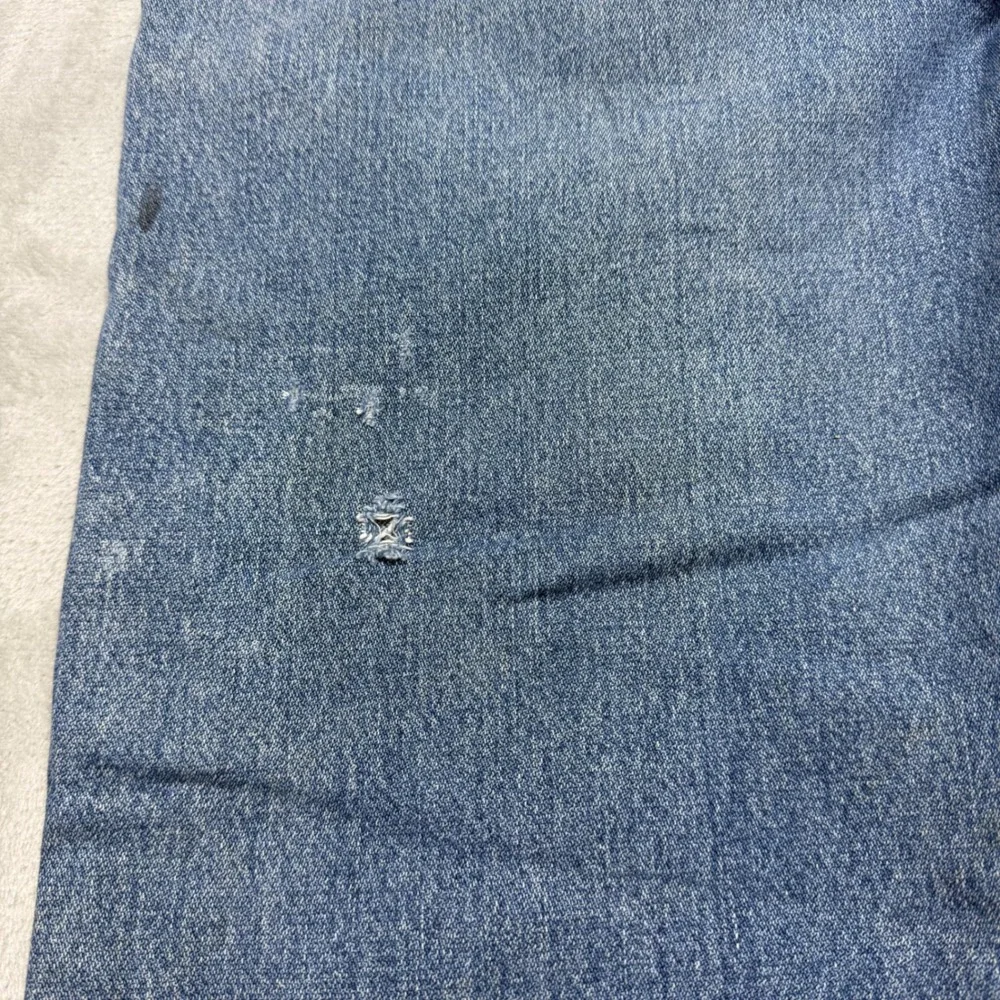 Vintage Wrangler Cowboy Cut Jeans 34x28 Blue Cotton 90s Distressed George Strait